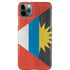 Antigua and Barbuda Flag Distressed iPhone Cases